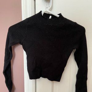 Brandy Melville Long Sleeved Crop Top, One Size